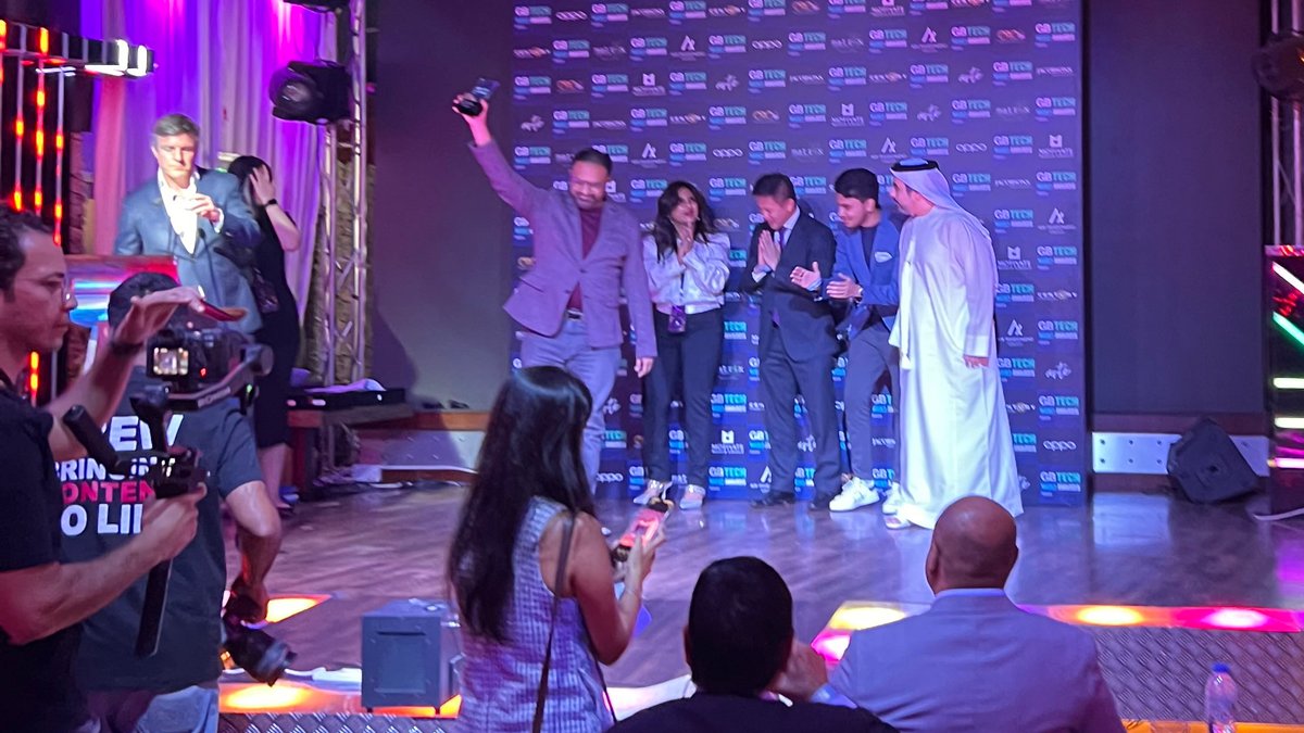 defaprimitive's tweet photo. And the winner🏆is 'InvoiceMate'
We're excited to share that InvoiceMate has won the "Best Blockchain Startup of the Year" at the prestigious GBTech Web3 Awards 2023 by @GulfBusiness
Congratulations Team InvoiceMate
@TheFeelogical @IamJimmyWin
#InvoiceMate #Blockchain #GBTech https://t.co/X4wIoHqiSP
