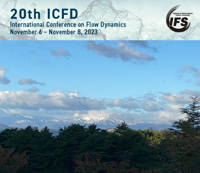 【ICFD2023】Nov. 6 - 8

Last week, the first snow was seen on Mt. Zao!
Autumn is deepening in the urban area of Sendai as well.

先週、蔵王山では初冠雪が確認されました！
仙台の市街地も秋が深まっています。

#ICFD #IFS #流体研 #TohokuUniversity #FlowDynamics #Sendai #Katahira