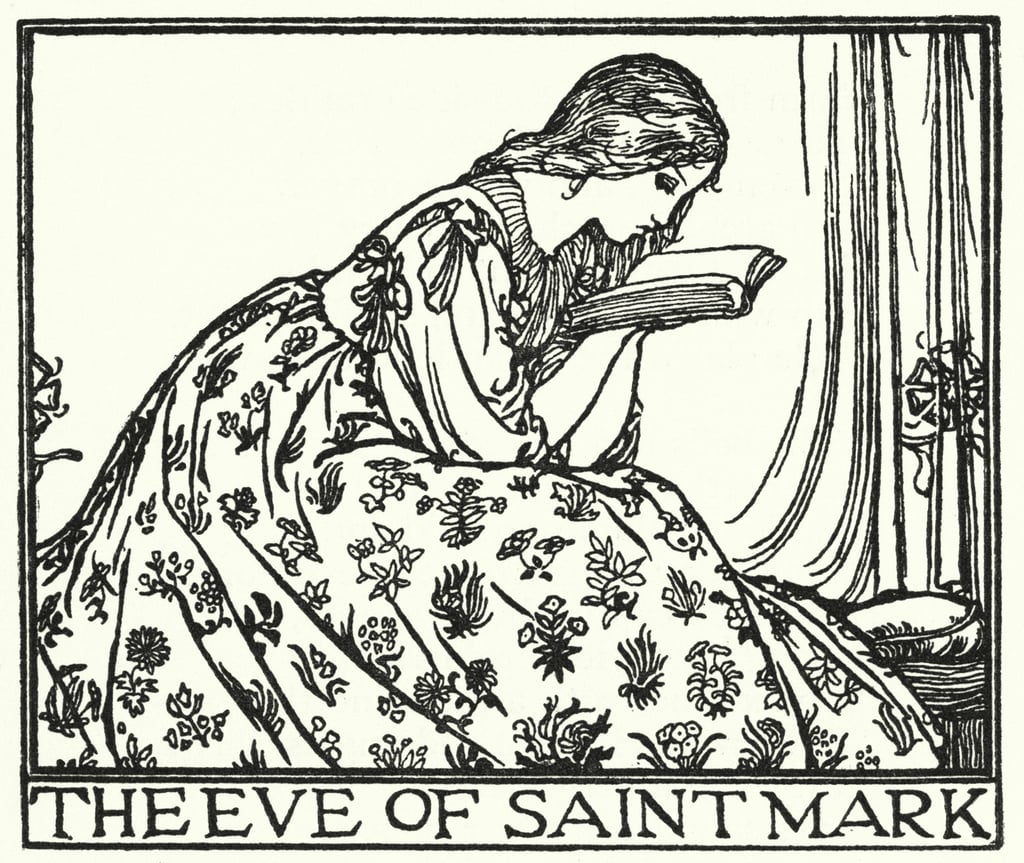 This and every Hallowe'en, I and dozens of other English folklorists stand in solidarity with 24 April (St Mark's Eve), which was usurped in the late c20th as *England's spookiest day* by Hallowe'en 🙁