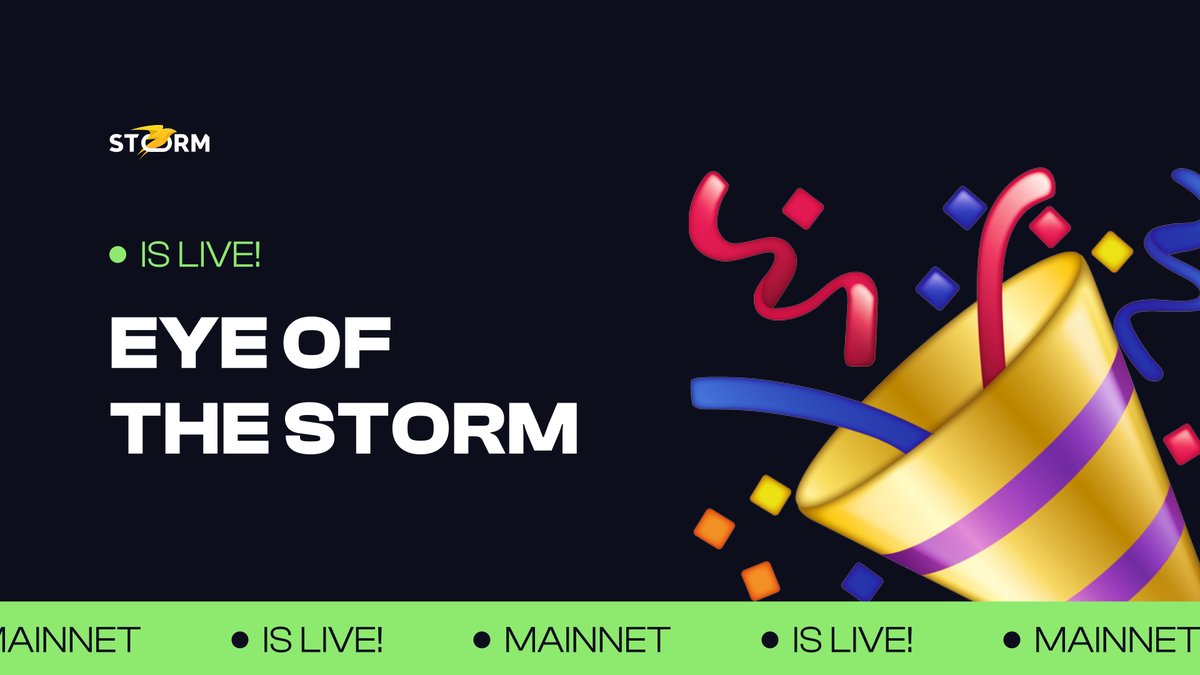 storm_trade_ton's tweet image. Eye of the Storm is officially open! ⚡️

Today is a momentous day, because together with @ton_starter we are launching the biggest campaign in the history of Storm! 💎

Trade, provide liquidity, earn achievements and get  rewards! ✨

Join the campaign via the link:…
