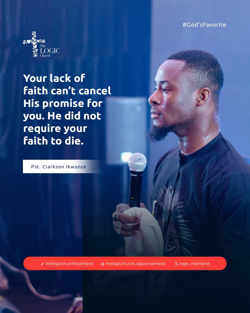 LOGICMainland's tweet photo. The definition of God's love is the death of Jesus. If His death can’t be reversed, then God can’t stop loving you. 

Nothing can separate us from the love of God that is in Christ Jesus our Lord.

WE ARE ALL GOD'S FAVOURITE 🥰🥰

#theLOGICChurch #LoveLifeImpact https://t.co/x75PX4C01L