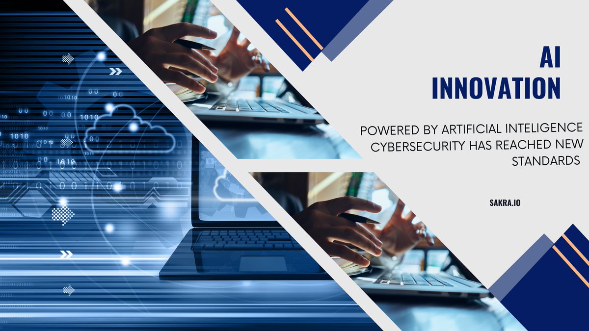 SakraIO's tweet photo. "Safeguard your digital future through our state-of-the-art #AI-EnhancedSecurity. AI technologies ensure the integrity of our data, providing us the assurance to relish digital conveniences with peace of mind, backed by AI's robust security features. #AI #NextGenCyberDefense" https://t.co/OcUp2GDqiR