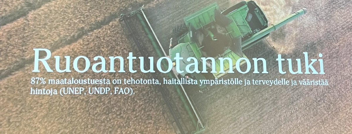 AnnaRanki's tweet photo. Meidän on muutettava myös ruoantuotantomme kestävämmäksi.  Tästä puhuu @LauriReuter #techdayfi 
Suomella olisi edellytykset tehdä tämäkin uudistus etulinjassa. https://t.co/f35iHKgdNG