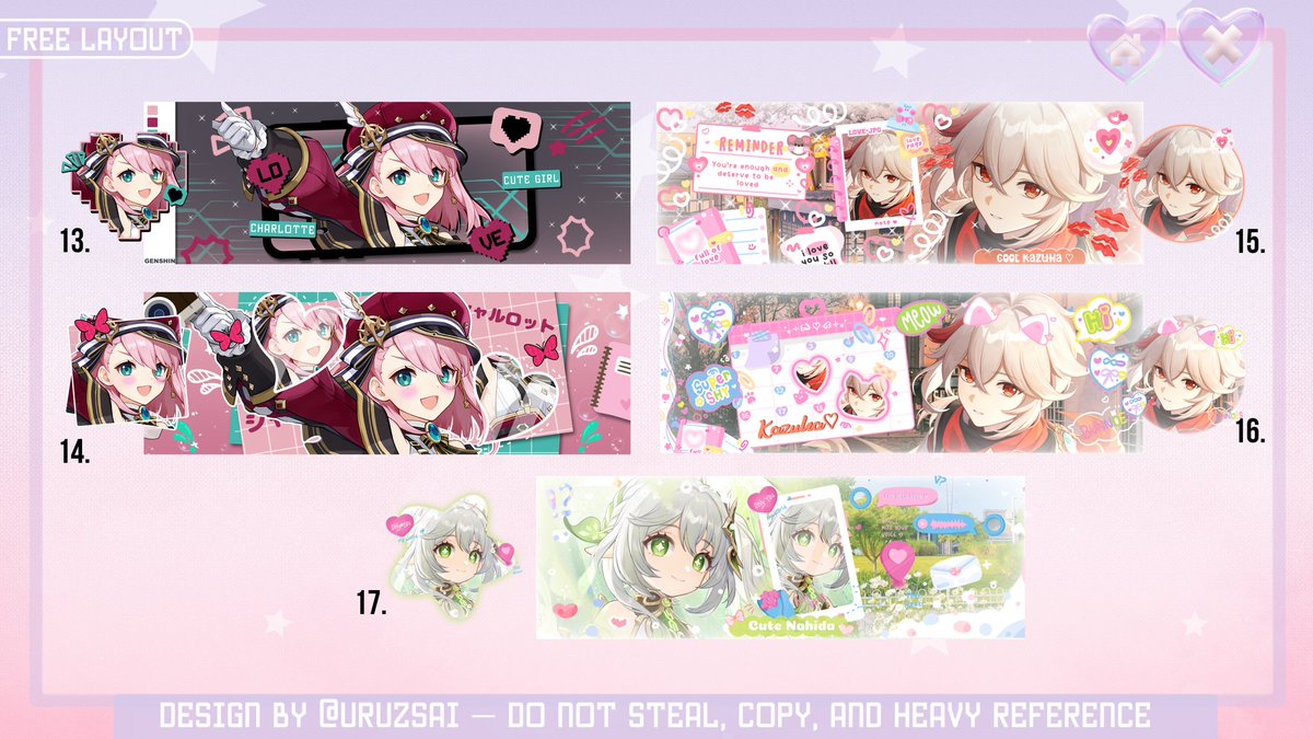 tamiokka's tweet photo. Help RT boleh ? Sankyu 💓

Haai aku ada free layout 2D yang di sponsori oleh Koogi, kak anon (2 orang, kak @iTartaglich sm bebeb ku @reijxi 💕
Bisa di take nanti malam jam 19:30 WIB ✨
War by DM, scroll down for more info 🙏🏻
#zonauang #zonajajan https://t.co/Eoh9l6hKJv