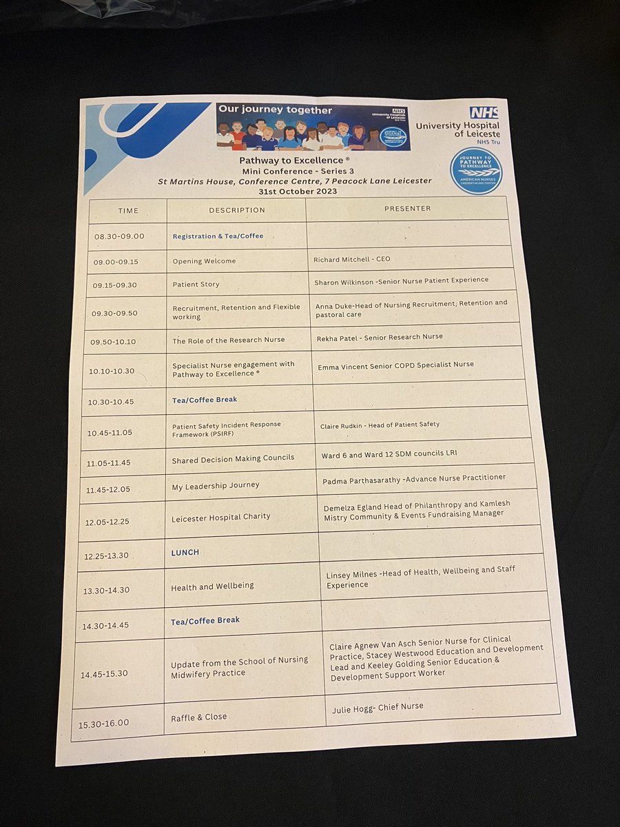 UHL Journey to Excellence (@uhlj2e) on Twitter photo It’s conference day!! 🌟@HoggJulie <a href="/sueburtonDCN/">Sue Burton</a> <a href="/JudithSpiers/">JudithSpiers 💙</a> <a href="/Leic_hospital/">Leicester's Hospitals</a> #journeytoexcellence It’s conference day!! 🌟@HoggJulie <a href="/sueburtonDCN/">Sue Burton</a> <a href="/JudithSpiers/">JudithSpiers 💙</a> <a href="/Leic_hospital/">Leicester's Hospitals</a> #journeytoexcellence