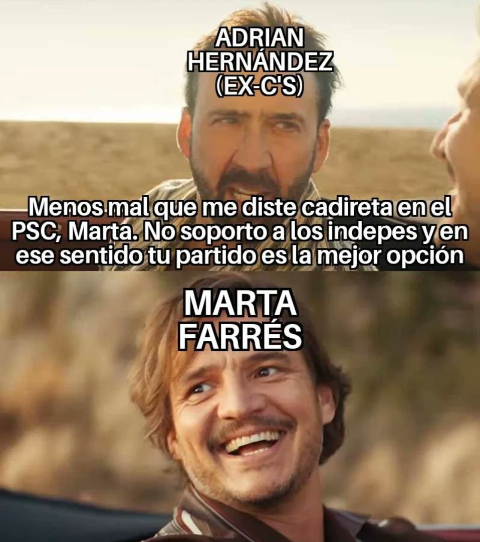 MemesPol_Sbd's tweet photo. La dreta catalana, la dreta espanyola i la dreta molt espanyola caminant de la maneta

#cssabadell #pscsabadell #juntsxsabadell #sabadell #psc #cs #junts #independència #mems #memscatalà #memes #memespolíticssabadell https://t.co/jyzzDEG2vH