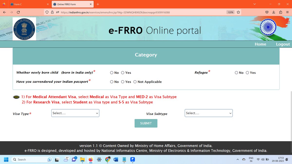 Blessingimmigr1's tweet image. Blessing Immigration
#frro #frroonline #frrostay #ForeignersRegionalRegistrationOffice #frroextention 9980693082