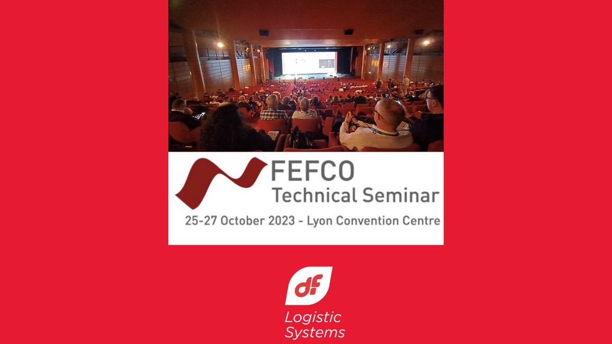 DuroFelgueraSA's tweet photo. Last week, DF Logistic Systems had the privilege of attending FEFCO Technical Seminar in Lyon, France. We thank the organizers, attendees, and partners for a memorable experience.
Contact: sislog@durofelguera.com
#LogisticSystems #FEFCO #CorrugatedIndustry #Innovation https://t.co/Od7RxoD6oA