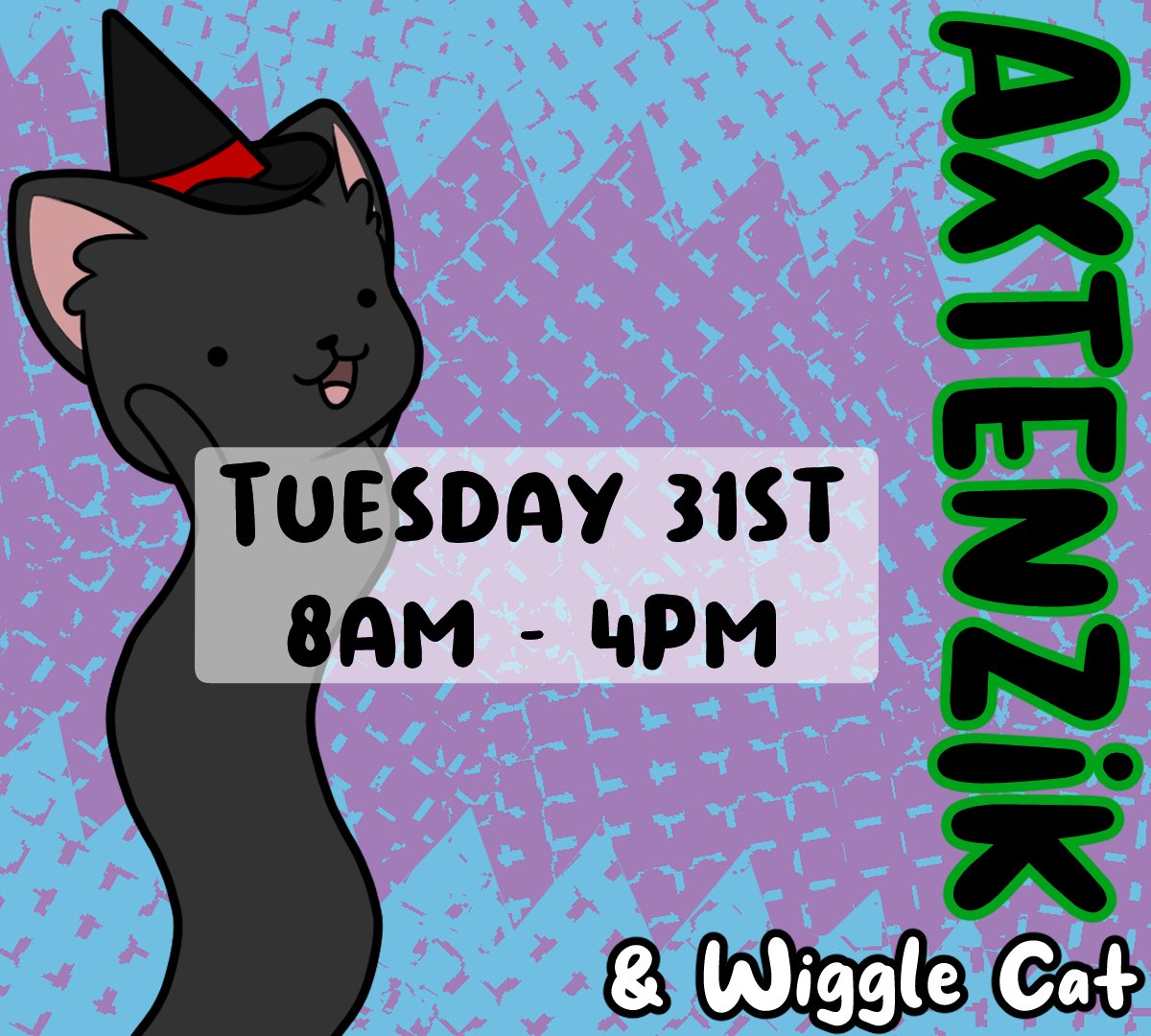 yeezonline's tweet photo. DAY 5

It's the last day of the streaming event in aid of @CatsProtection @Pawsome_Players! @axtenzik  is live now in FULL WITCH ATTIRE, playing Cats Quest! I will be taking over at 4pm for the last stream with @suaycine 😄

help us reach our goal here: https://t.co/rGIRngGB0p https://t.co/Bee3y3jGTJ