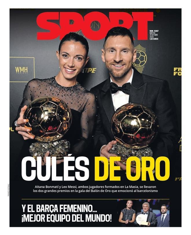 abood14dxb's tweet photo. #BallonDor
Made in La Masia 
Golden Culés
#Messi𓃵 
#AitanaBonmati 
#fcbarcelona 
#MadeInLaMasia 
@AitanaBonmati https://t.co/kNPPi6Uiue