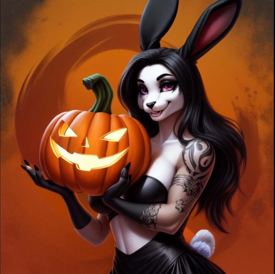 This image is cute:
#AIart  #Aiart #Furry #bunnygirl  #Halloween  #Halloween2023  #HalloweenSpirit  #Officialcharacher