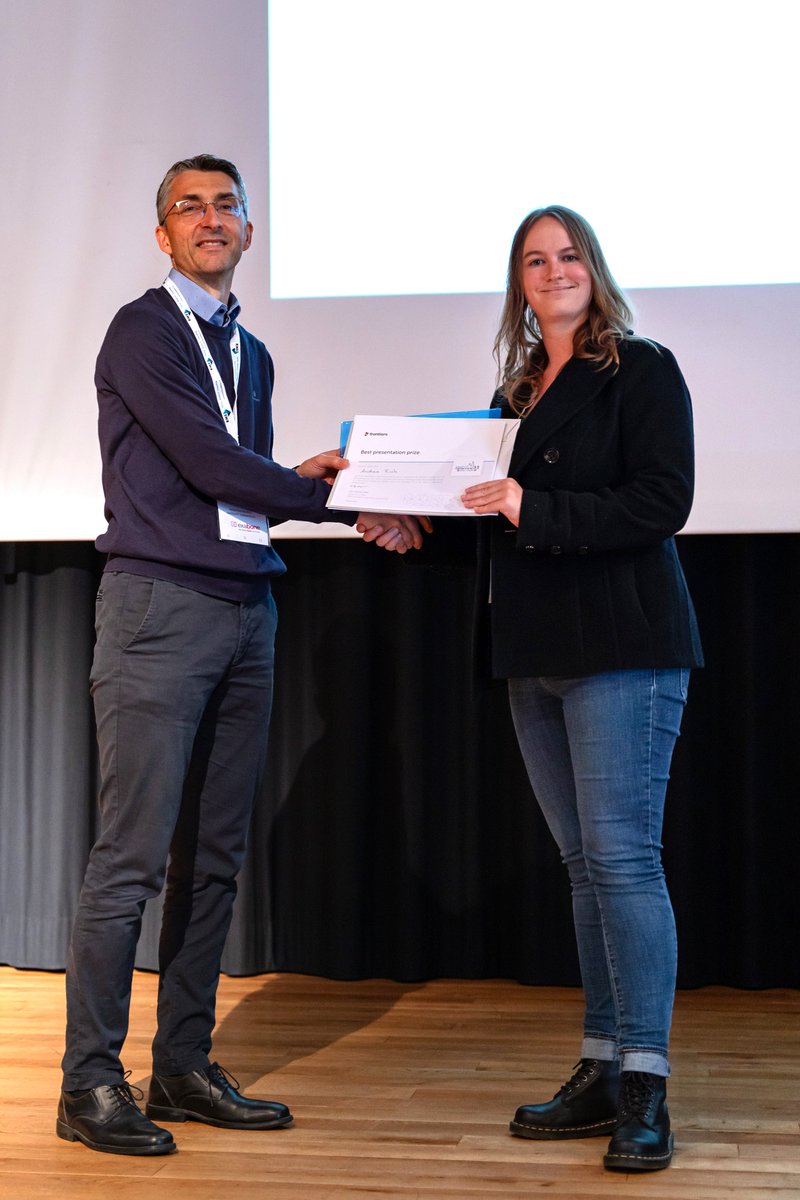 Heartiest congratulations to Andrea Rich for being awarded the Best Presentation Prize for her talk on amorphous Mg-fiber reinforced bone cement at the recent Bioceramics 2023 conference in Solothurn, Switzerland! See details at  bioceramics33.org; <a href="/ETH_Materials/">ETH Department of Materials</a>, <a href="/ETH_en/">ETH Zurich</a>