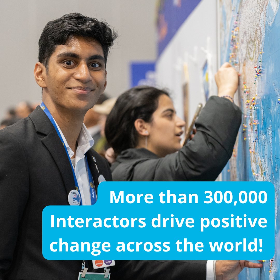 It’s World #InteractClub Week! Interact clubs bring together young people ages 12-18 to take action in their communities, build international understanding, and make new friends around the world. 

How are you celebrating?