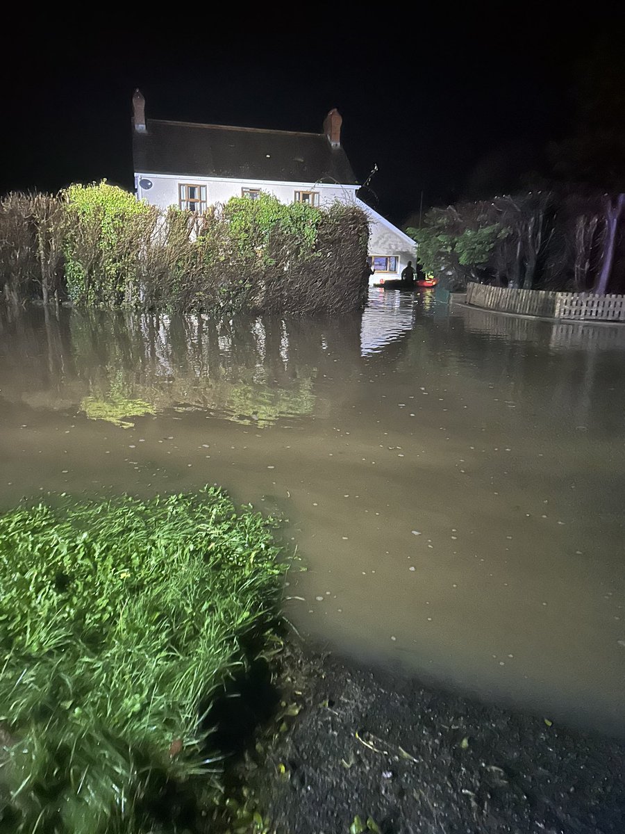 craig_thomas111's tweet photo. Not a river but the A40 in Carmarthen last night after an absolute deluge of rain. Crews from all over @mawwfire Western Division attended numerous calls and as always worked brilliantly 🚒 https://t.co/cQ24rjyB5Z