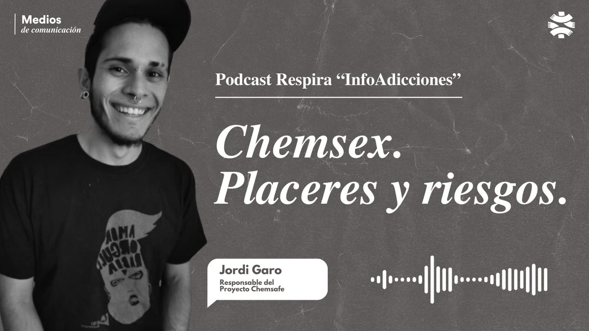 abd_ong's tweet photo. 📰 Ya puedes escuchar a Jordi Garo, Responsable del Proyecto @chemsafe_ec de @EC_es de @abd_ong

🔎 En el pódcast "Respira" de @Infoadicciones_ , sobre "Chemsex. Placeres y riesgos"

🎧 Escucha el pódcast: https://t.co/qZ039utlvp https://t.co/NV7iEs5ttb