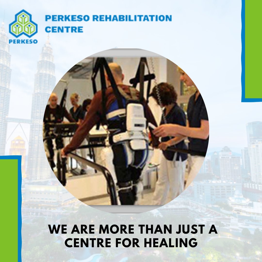 Perkeso Rehab Malaysia: Where healing isn't just a goal, it's a way of life. We're dedicated to restoring hope, health, and happiness to our patients, one step at a time. 🌟💚 #HealingLives #PerkesoRehab #TransformingTomorrows