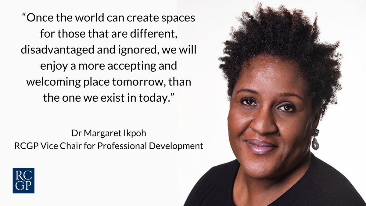 “It’s simply not enough for me to celebrate any accolade if I still have Sisters who continue to struggle for the recognition they deserve.”

We end #BlackHistoryMonth with a blog from <a href="/docmagsy/">Margaret Ikpoh</a> ➡️ rcgp.org.uk/Blog/And-still…

Thanks to everyone who shared their stories this month.