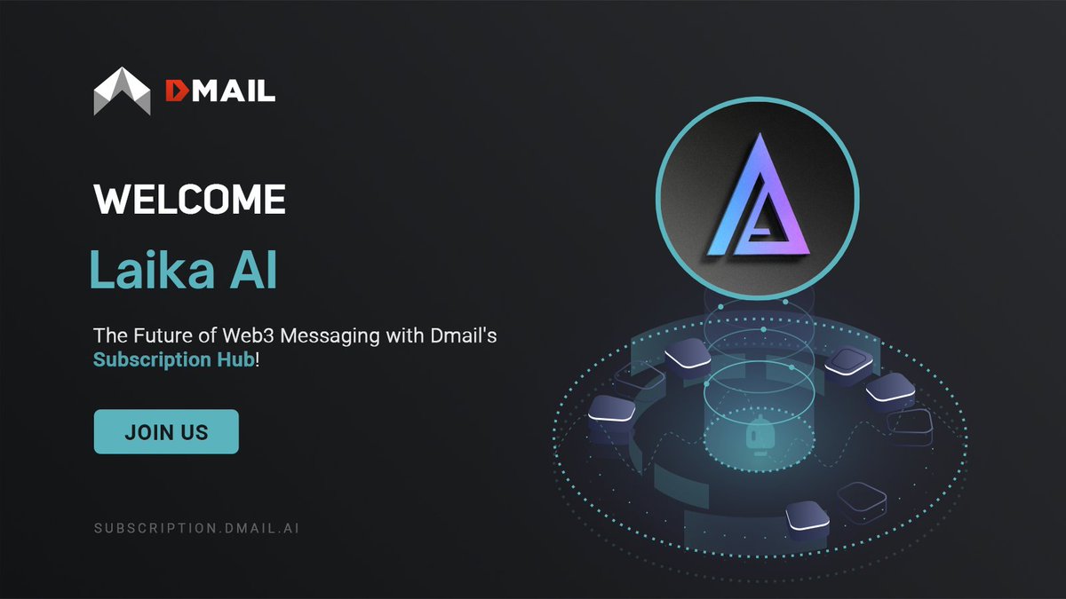 <a href="/ElastosInfo/">Elastos</a> 16/<a href="/Laika_ai/">Laika AI</a> - Your Web3 Guardian that offers advanced On-chain tools for DeFi research, Token Contract analysis, and Phishing Website detection in real time using AI.
#SubHub Link: 🔗mail.dmail.ai/sub/LaikaAI