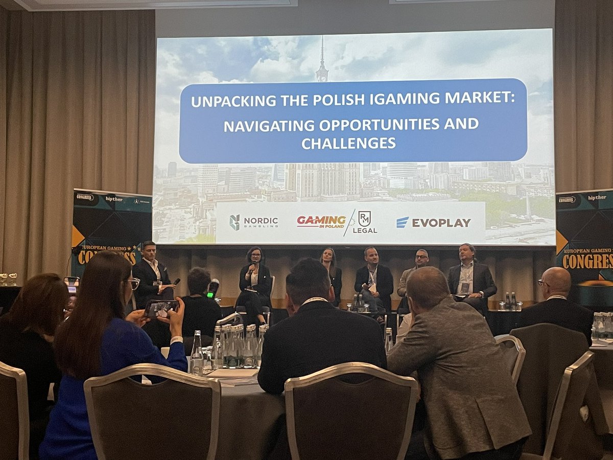 Awesome to be back in Poland at a #gambling #igaming conference. Powerful start on the Polish market and impact of recent elections! #hipther #EuropeanGamingCongress