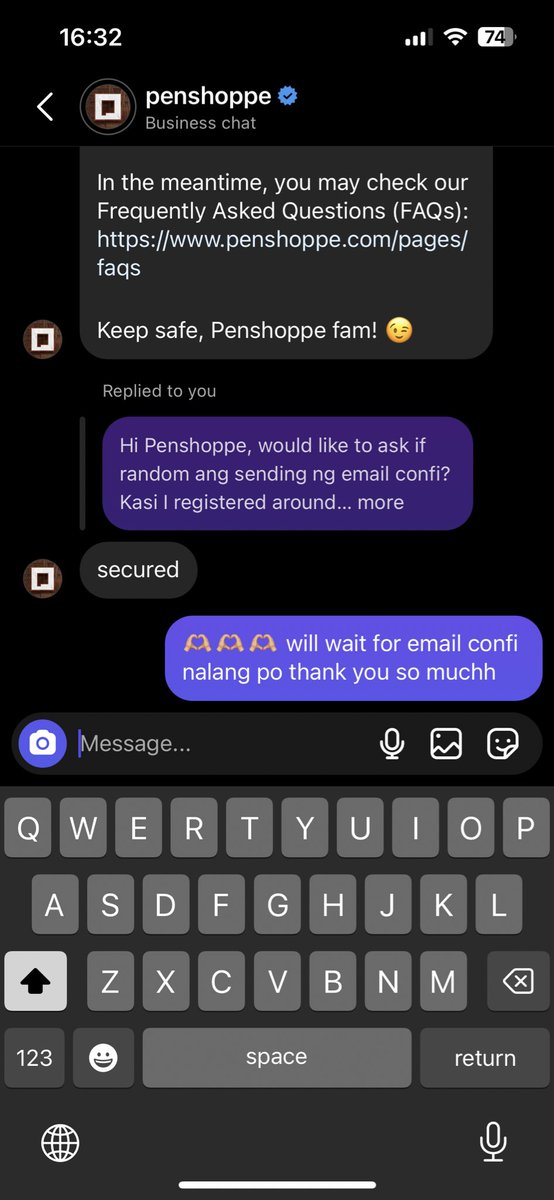 shawinnapeyt's tweet photo. Less anxiety. 🙏🏼🙏🏼 wala pa rin email sakin pero i accomplished the form around 12:30. Patience ✨

 #PENSHOPPExCHANYEOL https://t.co/eRNThrCxQa