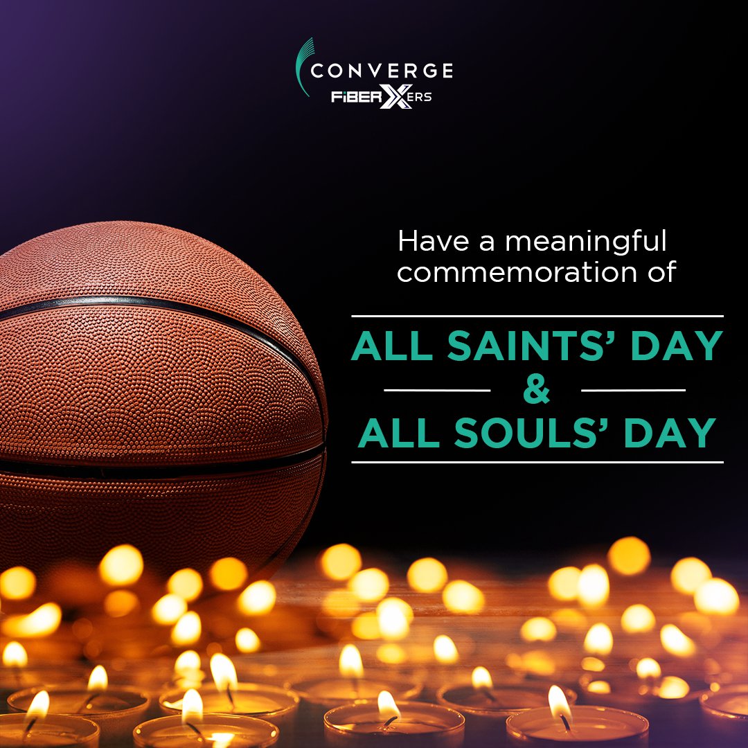 On this special occasion, we wish you all a solemn commemoration of All Saints' Day and All Souls’ Day from #ConvergeFiberXers!