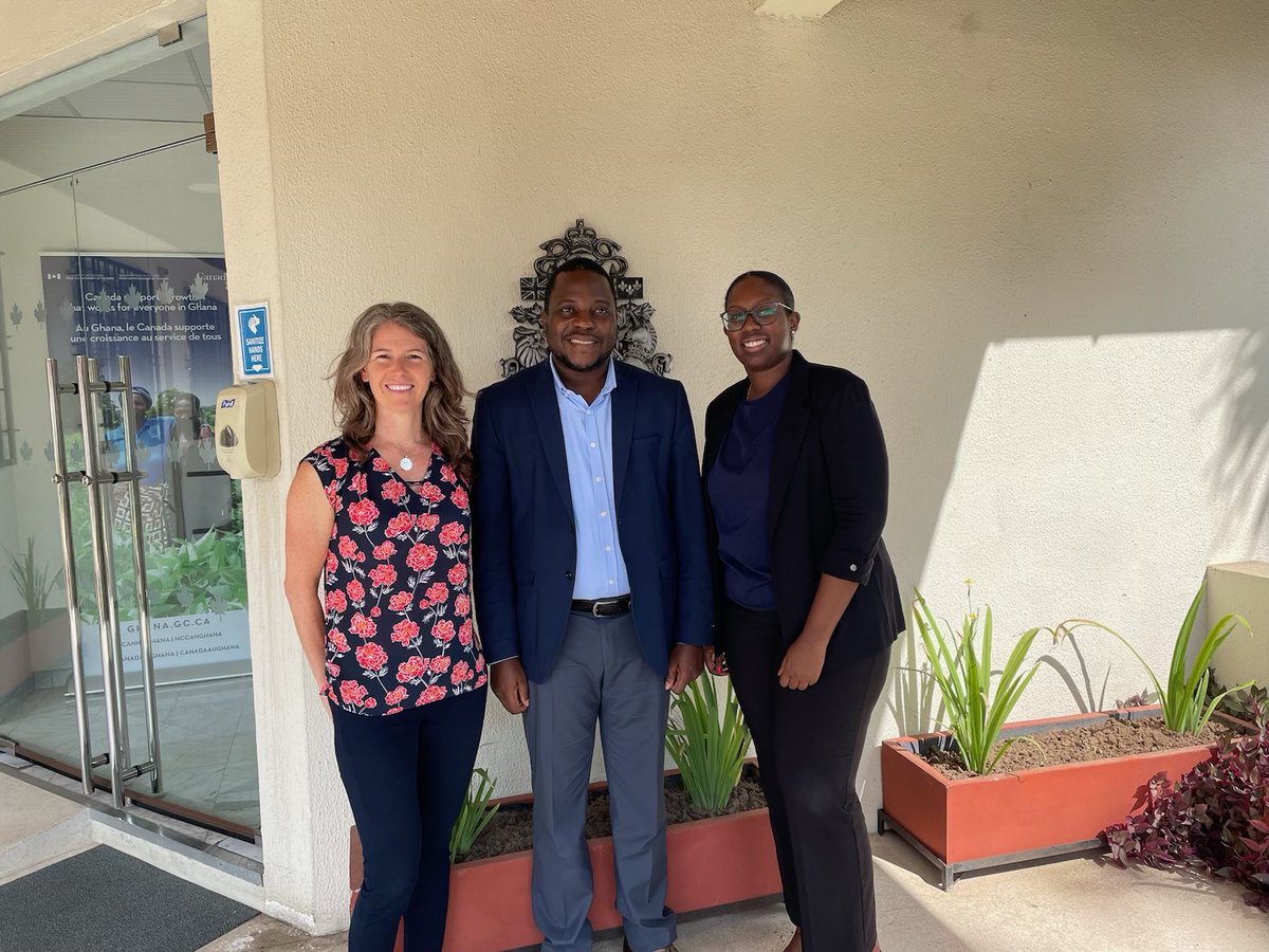 Pure Earth Ghana (@pureearthgh) on Twitter photo Our Country Director led a delegation to the <a href="/CanHCGhana/">Canada in Ghana</a> to have a fruitful discussion and present our research to the Deputy Director- Development Program, Shauna Flanagan & Second Secretary- Development Officer, Sarah Kalisa. Our Country Director led a delegation to the <a href="/CanHCGhana/">Canada in Ghana</a> to have a fruitful discussion and present our research to the Deputy Director- Development Program, Shauna Flanagan & Second Secretary- Development Officer, Sarah Kalisa.