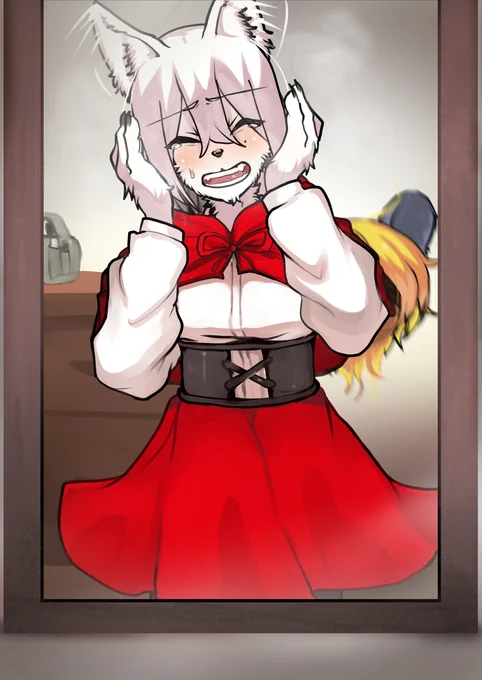 【3/3】ハロウィンで女装コスからのTF 