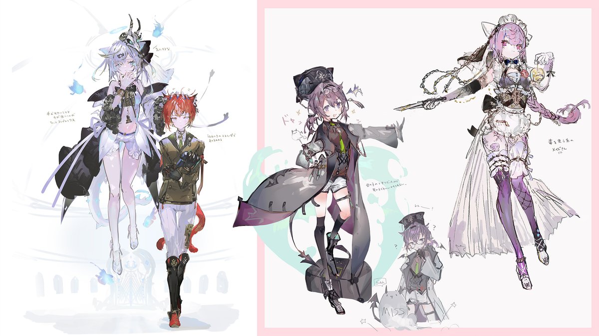 nokito27's tweet photo. どことなくハロウィンみを感じないこともないOCたち https://t.co/ROD3mS23E8