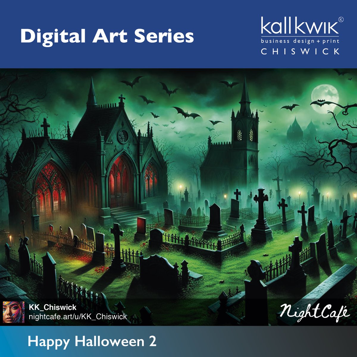“Happy Halloween - 2”

created on the NightCafe site.
<a href="/nightcafestudio/">NightCafe Studio</a>

#Chiswick #printing #posters #bannerdesign #pullups #outdoordesign #outdoorbanner #graphicdesign #businesspromotion #personalise #bespoke #southwestlondonprint #popups #londonprinters #bannerstand
