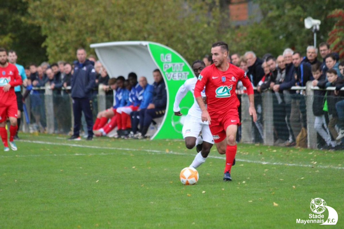 StadeMayennais's tweet photo. 𝑳’𝒂𝒗𝒆𝒏𝒕𝒖𝒓𝒆 𝒄𝒐𝒏𝒕𝒊𝒏𝒖𝒆 …

✅ Notre équipe fanion s’est imposée après TAB sur le terrain de Chemille en Anjou pour le 6eme tour de Coupe de France.

🔜 Direction le 7eme tour, le week-end du 18 Novembre

#SMFC https://t.co/0Re22k73Tl