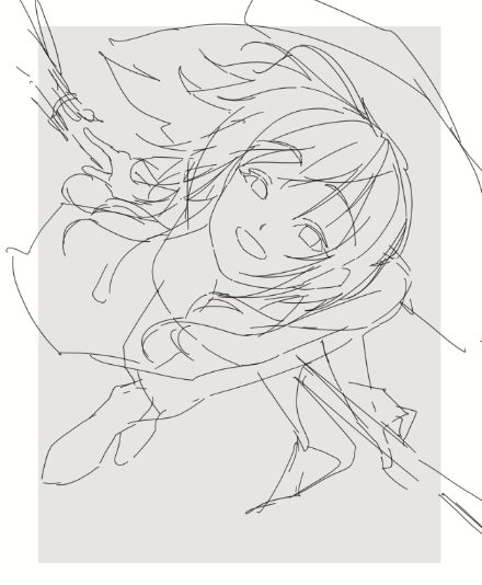 今日は描けない日であった