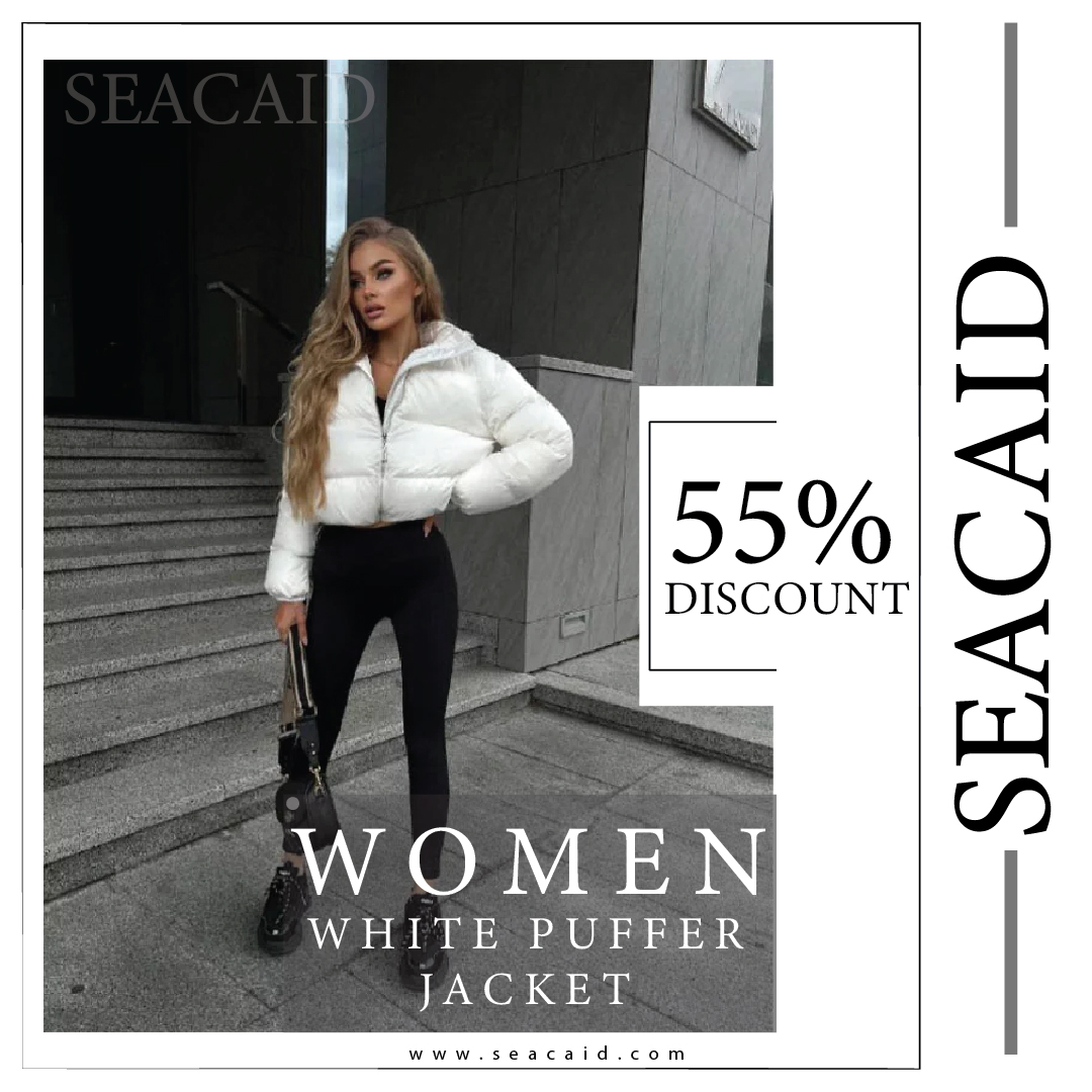 𝐒𝐄𝐀𝐂𝐀𝐈𝐃 (Women’s White Puffer Jacket)

𝗣𝗿𝗶𝗰𝗲: $289.98
𝗔𝗳𝘁𝗲𝗿 𝗦𝗮𝗹𝗲 𝗣𝗿𝗶𝗰𝗲: $139.98

seacaid.com/product/womens…

#WomensWhitePufferJacket #womenpufferjacket #whiteelegance