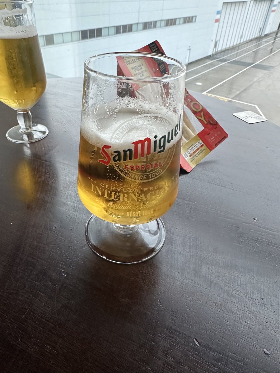 Airport pint, got to be done.