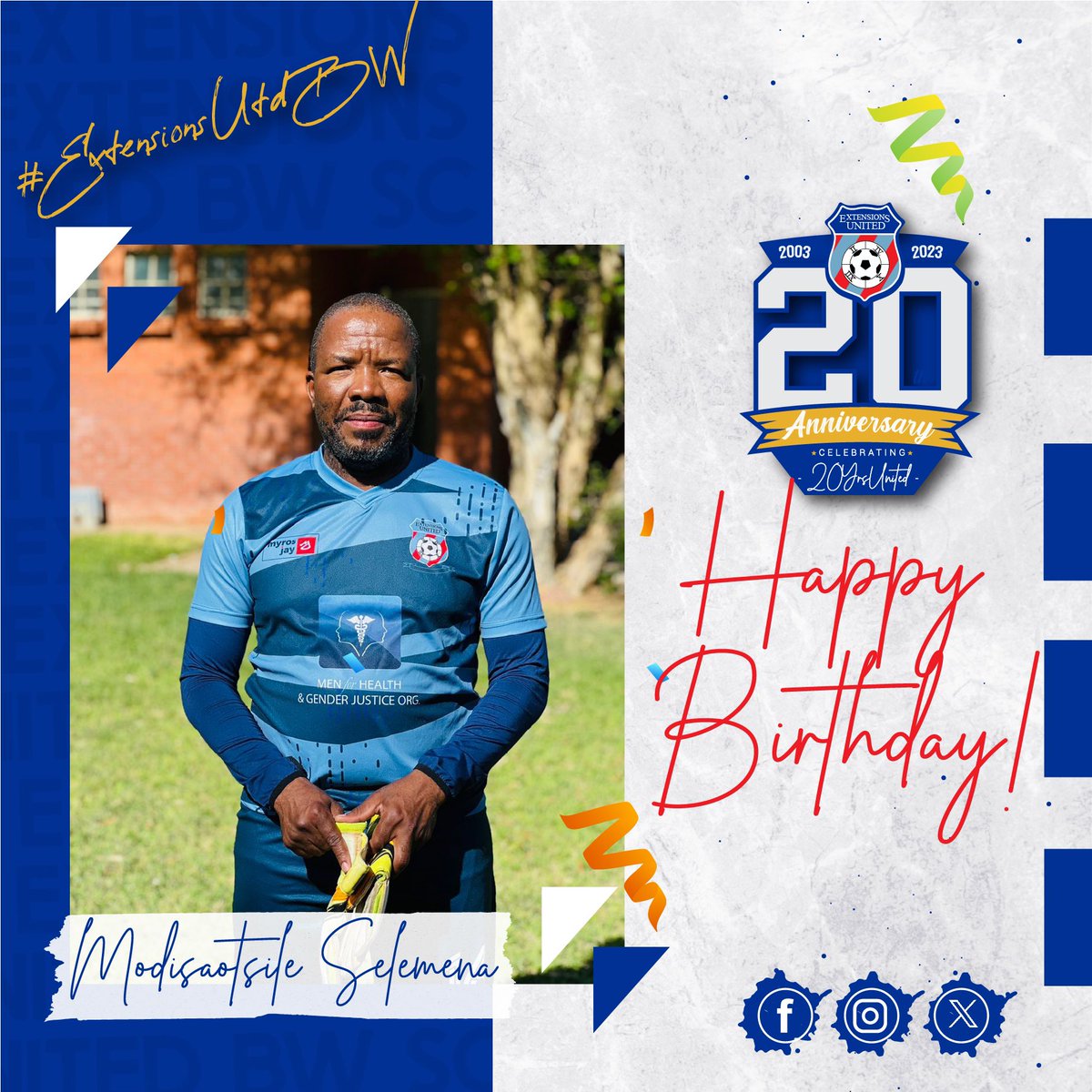 ExtensionsUtd's tweet photo. Happy Birthday Slems‼️
#extensionsbirthdays🎂
#20yrsunited🔗
#extensionsunitedbw🔴 https://t.co/T4zXdc8Qk8