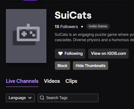 BezaFalafell's tweet photo. Hi @TwitchDev @TwitchSupport 
How many weeks does one have to wait to get a approval? :/
My game was already released, I made  and I just want to have access to it's page to add graphics that your automated system was unable to catch. This is sad. https://t.co/0YDUHLSwZA