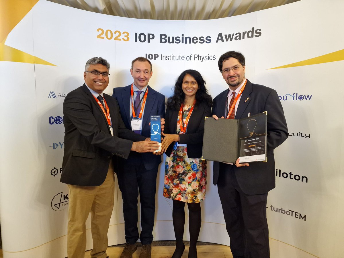 Kar-Narayan Lab (@kar_narayan_lab) on Twitter photo <a href="/CamaJehangir/">Jehangir Cama</a> <a href="/CambridgeHipDoc/">Vikas Khanduja</a> <a href="/cu_mat/">Cambridge Materials</a> <a href="/UCamEnterprise/">Cambridge Enterprise</a> <a href="/Cambridge_Uni/">Cambridge University</a> Team ArtioSense at Westminster! Thanks to the Institute of Physics for the amazing Parliamentary Reception <a href="/PhysicsNews/">Institute of Physics</a> #IOPAwards23
Congrats to the entire team! <a href="/CamaJehangir/">Jehangir Cama</a> <a href="/CambridgeHipDoc/">Vikas Khanduja</a> and Alex Samoshkin <a href="/Cambridge_Uni/">Cambridge University</a> <a href="/UCamEnterprise/">Cambridge Enterprise</a> #sensors <a href="/CamaJehangir/">Jehangir Cama</a> <a href="/CambridgeHipDoc/">Vikas Khanduja</a> <a href="/cu_mat/">Cambridge Materials</a> <a href="/UCamEnterprise/">Cambridge Enterprise</a> <a href="/Cambridge_Uni/">Cambridge University</a> Team ArtioSense at Westminster! Thanks to the Institute of Physics for the amazing Parliamentary Reception <a href="/PhysicsNews/">Institute of Physics</a> #IOPAwards23
Congrats to the entire team! <a href="/CamaJehangir/">Jehangir Cama</a> <a href="/CambridgeHipDoc/">Vikas Khanduja</a> and Alex Samoshkin <a href="/Cambridge_Uni/">Cambridge University</a> <a href="/UCamEnterprise/">Cambridge Enterprise</a> #sensors