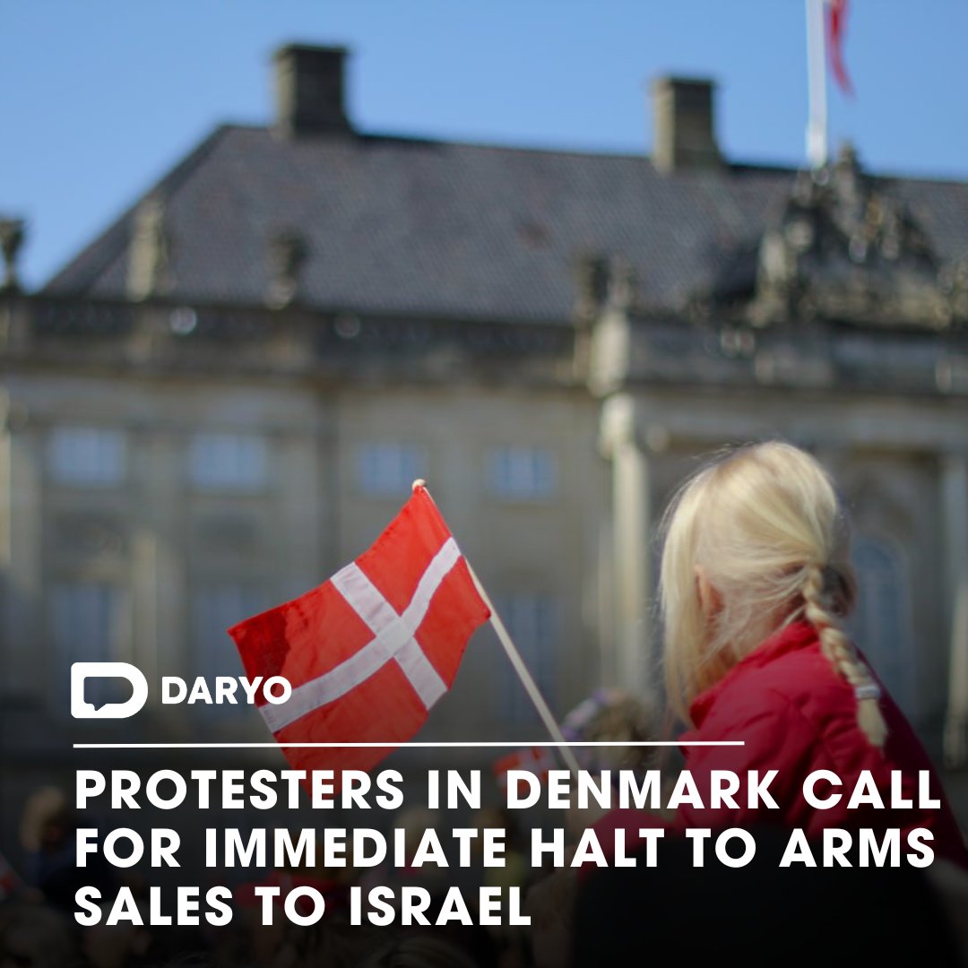 #Protesters in #Denmark call for immediate halt to #arms sales to #Israel

🇩🇰🤝🇮🇱

 #Protesters raised #banners with the slogan 'Immediately halt #arms #sales to #Israel'.

👉Details  — dy.uz/mwXqd

#StopArmsSales #DenmarkProtest #PeaceForIsrael #EndWeaponsTrade…