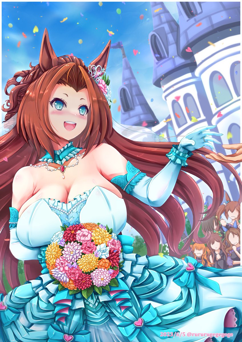 ウマ娘「#フォロワー1万人以下の絵師が力作を投稿してたくさんのフォローを貰うタグ ウマ娘」|ノレ。のイラスト