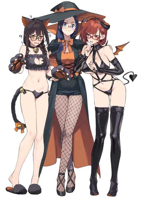 ハロウィンな近視の姉 