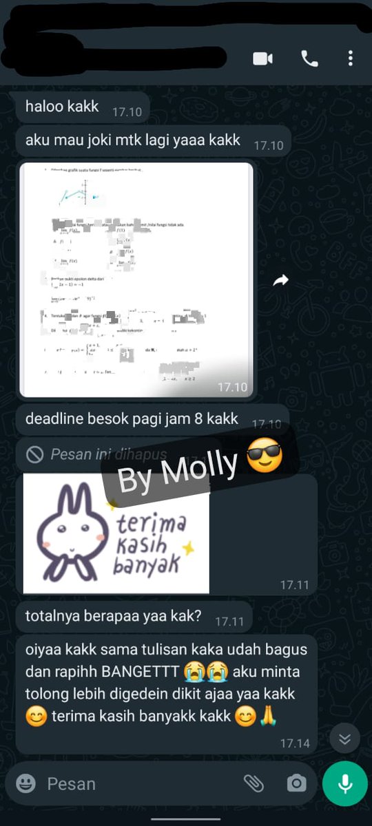 molly59425's tweet photo. 107. Joki Tugas MTK Kekontinuan Fungsi

tag. joktug matematika mat mateko matbis minat wajib matwa matmin ekonomi bisnis kalkulus logika sd smp sma kuliah tutor les privat ulangan realtime https://t.co/QoMZhZsn9P