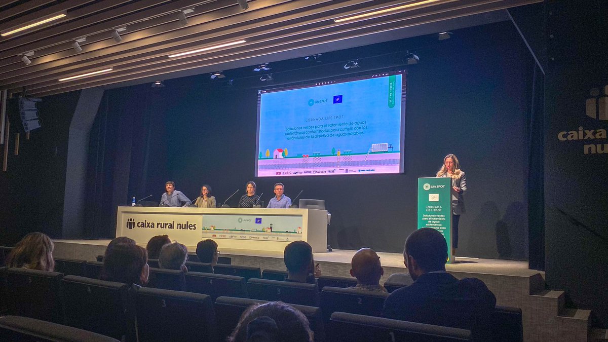 INGEOBRASSpain's tweet photo. 🌿 We participated in the @Lifespot2 event 🌿
🗓️ On 27 October at #LIFESPOT event, we presented our #denitrification technology, Puremust-SN, integrated in @BIOBOXWater #Nitrates.
🔗 More info: https://t.co/74dm28gZPA https://t.co/ZkVHf75tb0