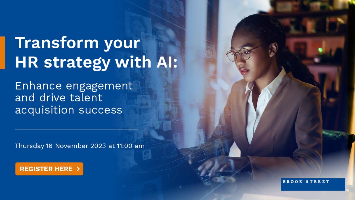 Redefine your recruitment! Join our webinar on Transform your HR strategy with AI to lead the future of talent acquisition. Register here ➡️ hubs.ly/Q0272Hrj0 #AIinHR #FutureOfWork #TalentAcquisition"