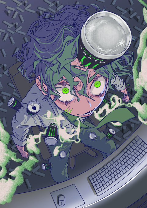 「monster energy」 illustration images(Latest)