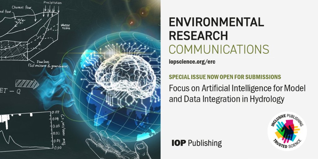 IOPenvironment's tweet photo. Could your research in artificial intelligence for model and data integration feature in our new special issue? Find out more, and submit your paper today 
 #AI #ModelIntegration

https://t.co/srSkfS9Kll https://t.co/NV5jTDghoW