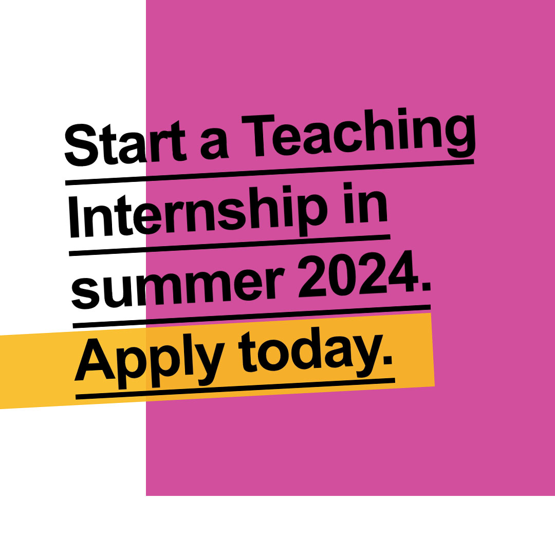 Experience the teaching profession on a 3 week placement and be paid £300 per week. Undergraduates interested in teaching secondary chemistry, computing, languages, maths or physics may be eligible to apply for a Teaching Internship. getintoteaching.education.gov.uk/teaching-inter…