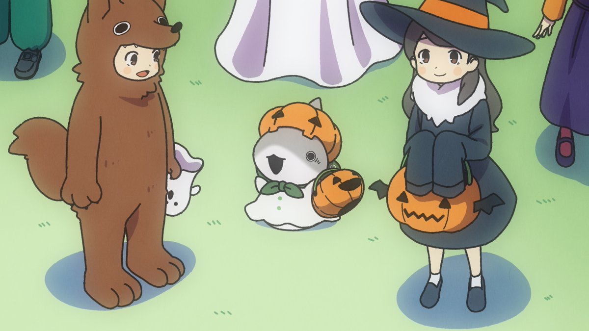 企画パネル♡ハロウィン②♡ハンドメイド♡わんちゃん アニメ『#おでかけ子ザメ』 📣配信まであと2⃣時間