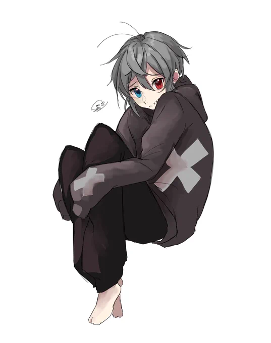 らくがき #睡魔くんの寝床