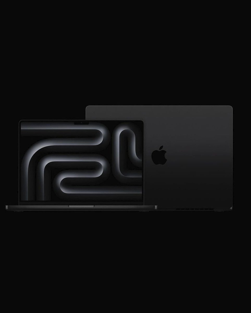 11_twenty2's tweet image. Apple just announced the new M3 powered 14 inch and 16 inch MacBook Pro models now available in this space gray (dark) colour. 👻 

#apple #macbookpro2023 #m3max