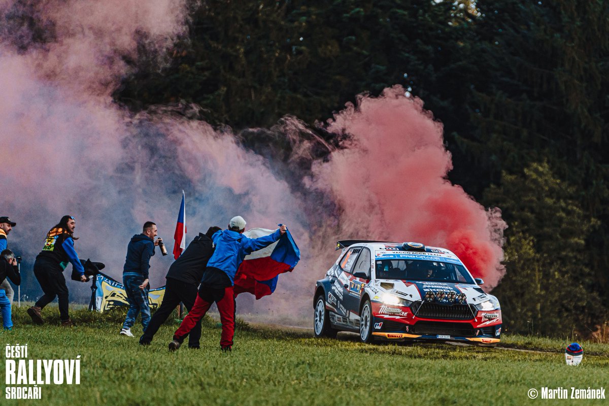 We' re really proud about Czech rally fans for that amazing atmosphere on <a href="/cerwrc/">Central European Rally</a> 😍

📷Martin Zemanek

#fansforczech #rallyfans #atmosphere #rally