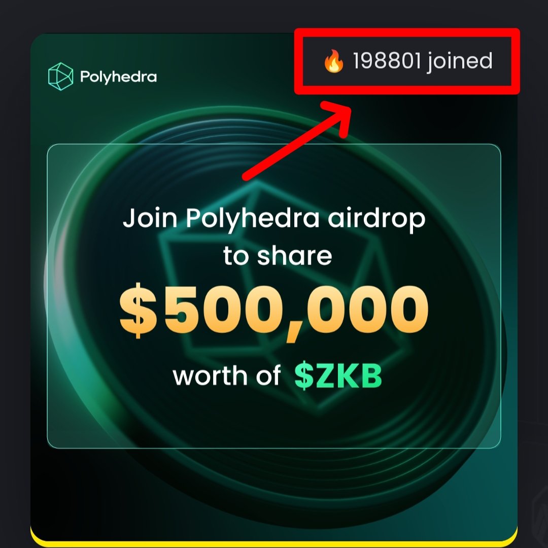Ayubms18's tweet photo. ✨@BNBCHAIN week 3 ended &amp; week 4 started

🤯Around 200k users joined @PolyhedraZK quest

👇Final Rewards
🪙~5 $ZKB per user
💵Listing value $2.5

🤔That's 2x on ⛽spent🤣
🚀If token pump 10x it's value $25

🤔What's your prediction?let me know in comments

💙Like
🔁RT https://t.co/mXgZ5CcGk8